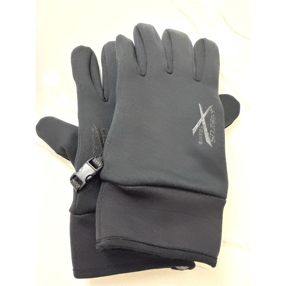 Seirus Xtreme All Weather Form Fit Cold Weather Gloves Black XL NEW - Picture 3 of 6